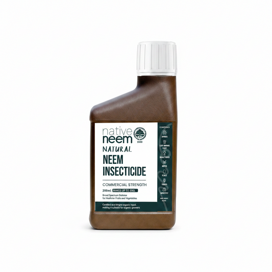 Organic Neem Insecticide Commercial Strength 200ml