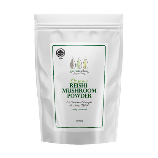 Organic Reishi Mushroom Powder for Stress and Sleep