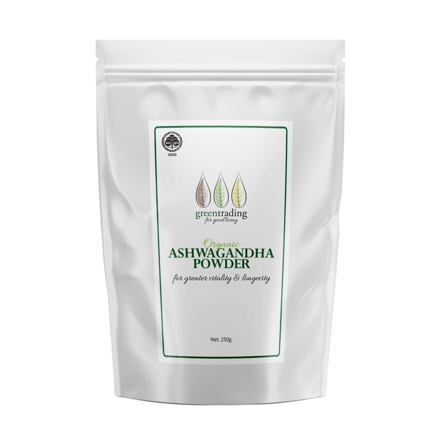Organic Ashwagandha Powder NZ for natural stress relief and calm support.