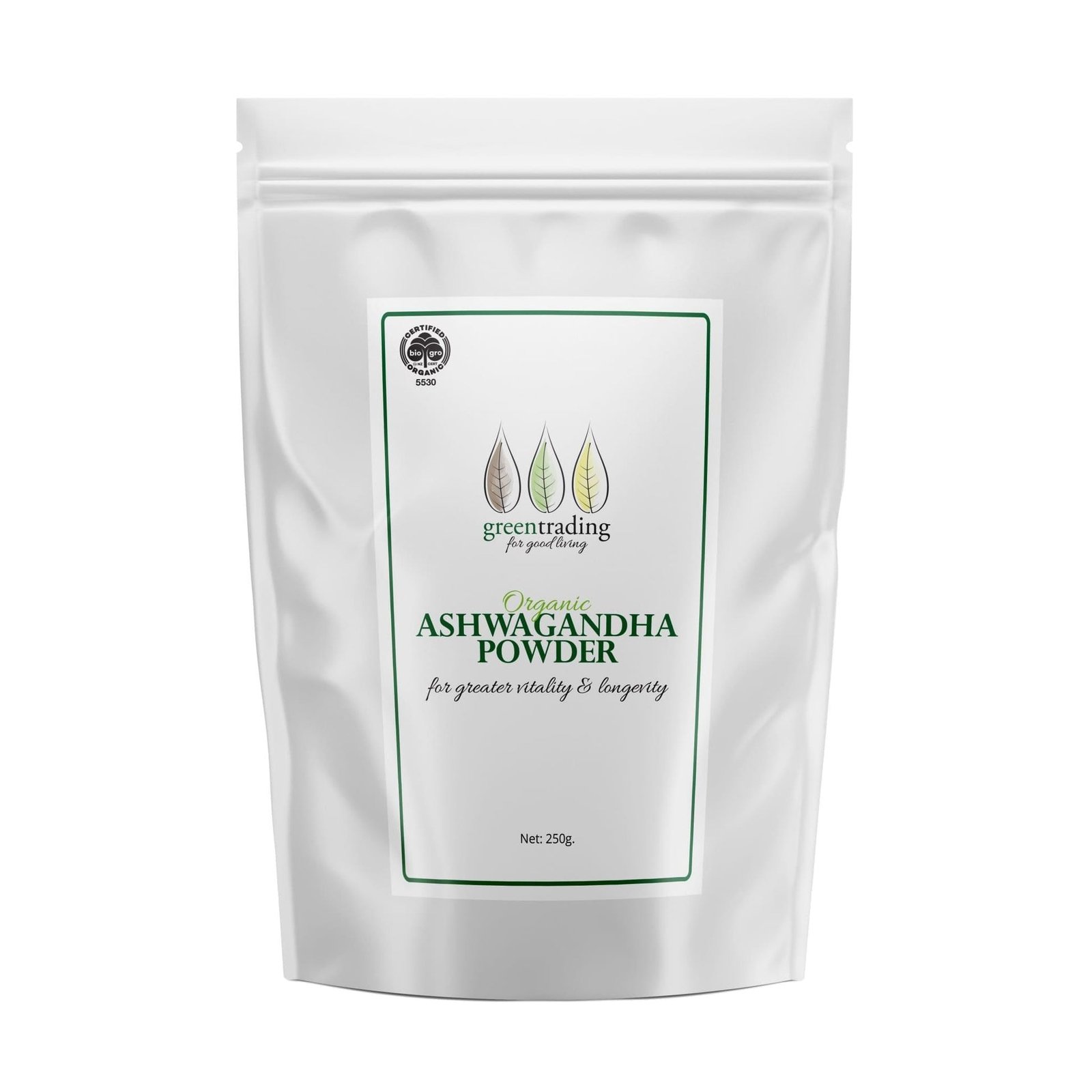 Organic Ashwagandha Powder NZ for natural stress relief and calm support.