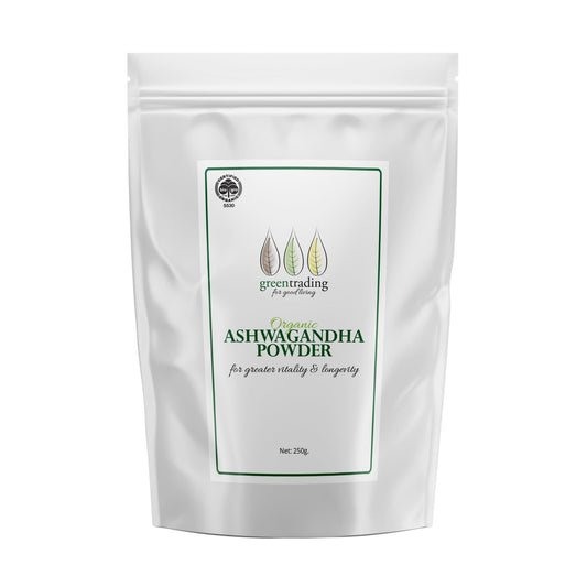 Organic Ashwagandha Powder NZ for natural stress relief and calm support.