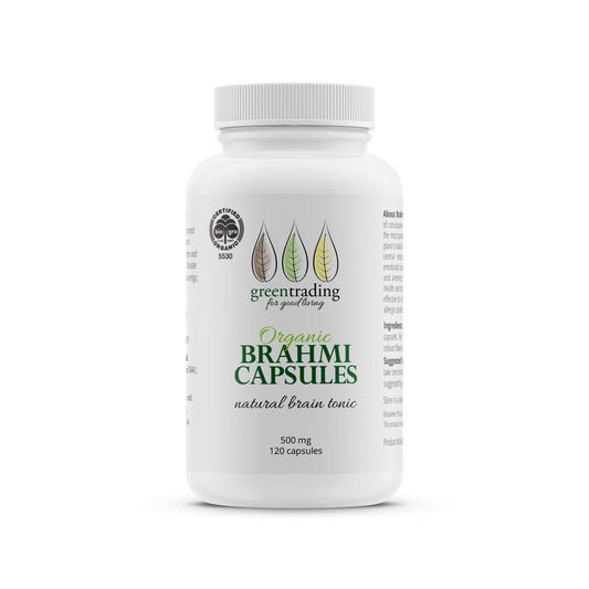 Organic Brahmi Capsules for Memory and Focus NZ