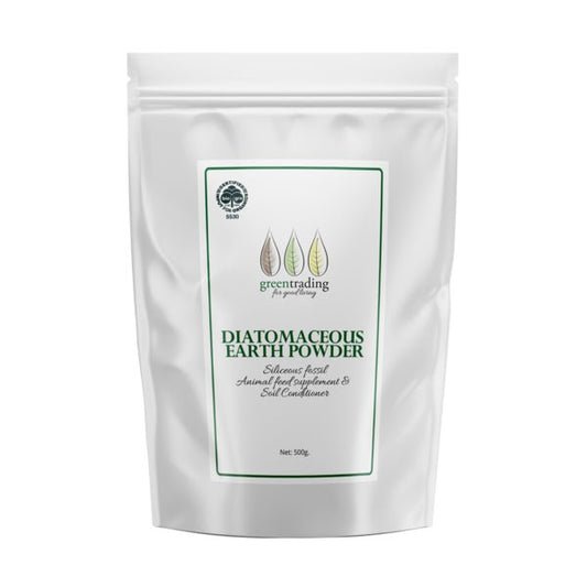 500g bag of food-grade Diatomaceous Earth NZ for natural health and silica detox.