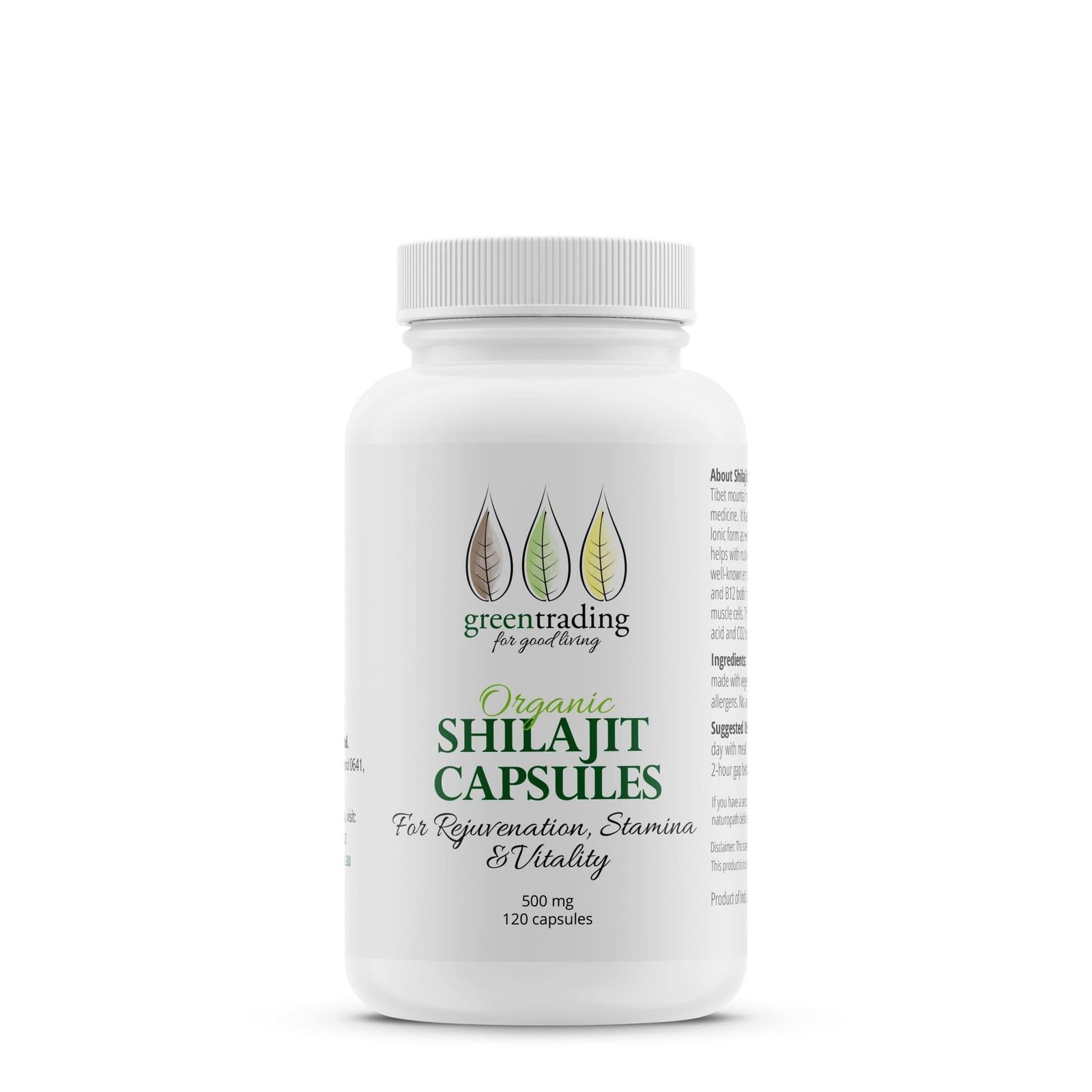 Shilajit Resin Capsules for Natural Vitality NZ